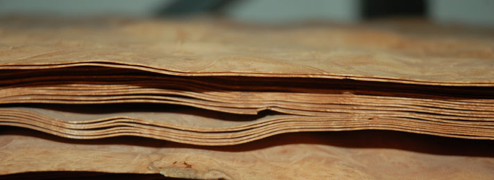 Timberline Exotic Hardwoods - Veneers Stack